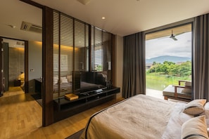 Luxury-Suite, 2 Schlafzimmer, Seeblick