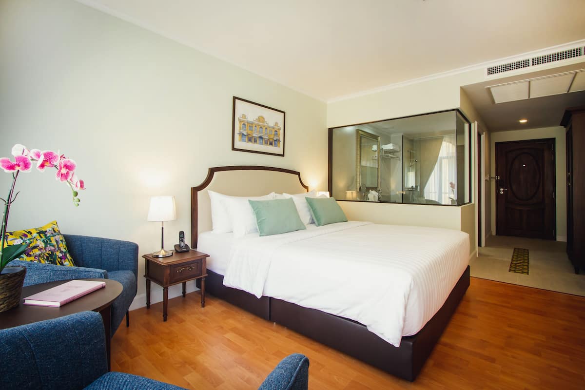 Deluxe Room | Hypoallergeen beddengoed, een minibar, een kluis op de kamer