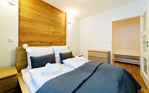 Apartment (B 1) | Laptopgeeigneter Arbeitsplatz, Bügeleisen/Bügelbrett, Bettwäsche