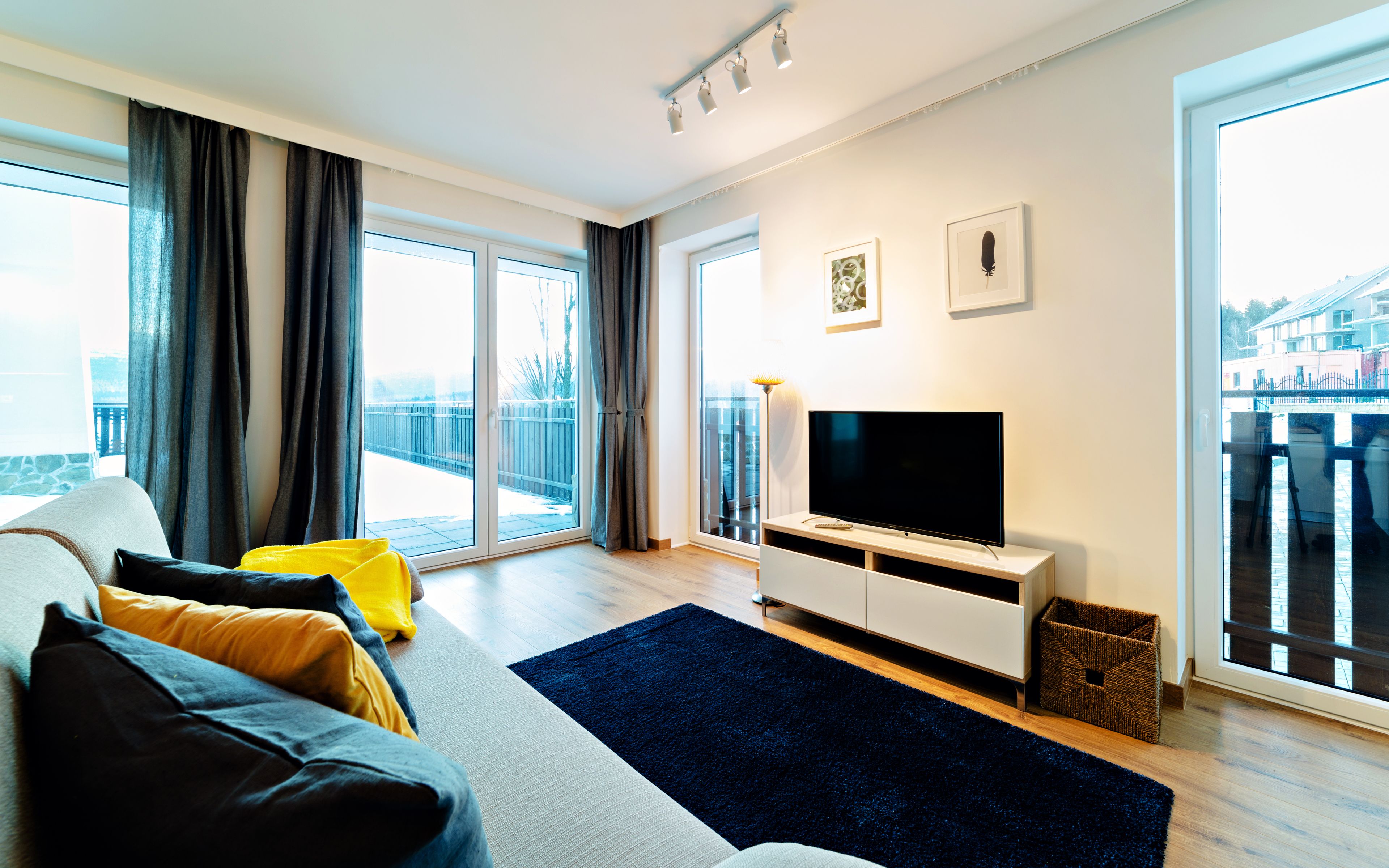Apartment (B 1) | Laptopgeeigneter Arbeitsplatz, Bügeleisen/Bügelbrett, Bettwäsche