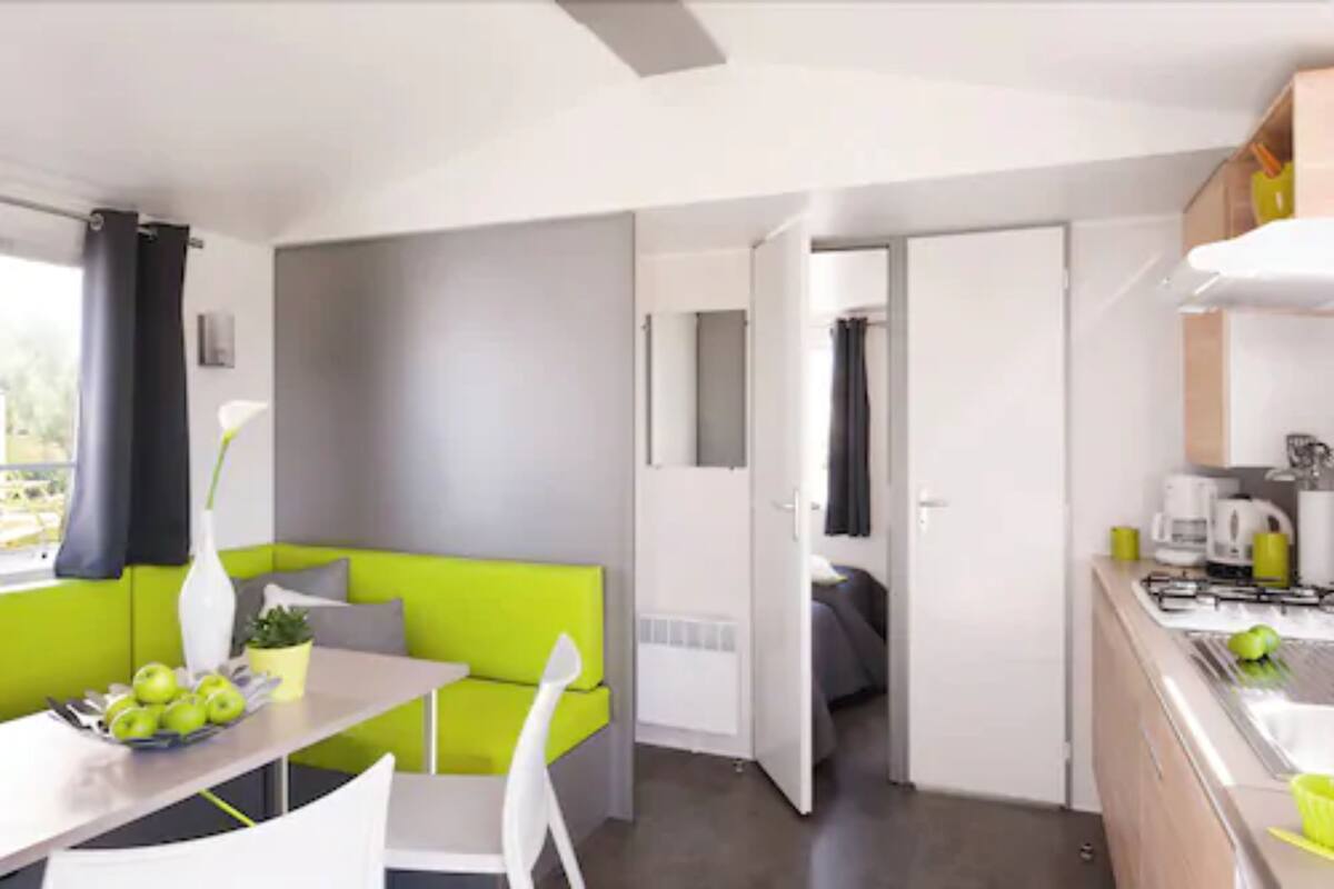 Trailer premium, 2 quartos (Port-Cros) | Área de estar