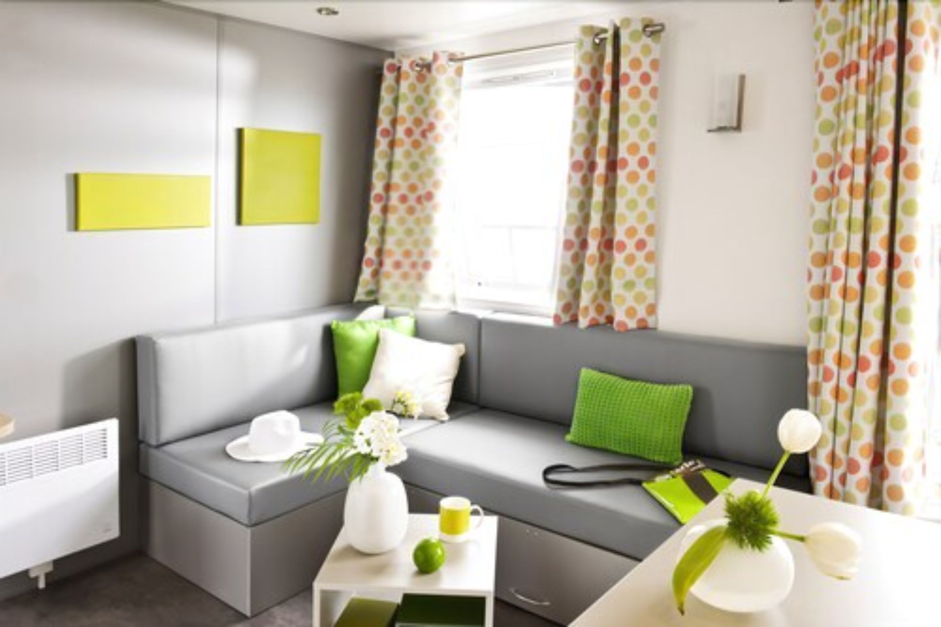 Mobil Karavan Premium, 3 kamar tidur (Porquerolles) | Area keluarga