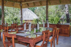 Breakfast, lunch and dinner served - Tangala Safari Camp (Hoedspruit)