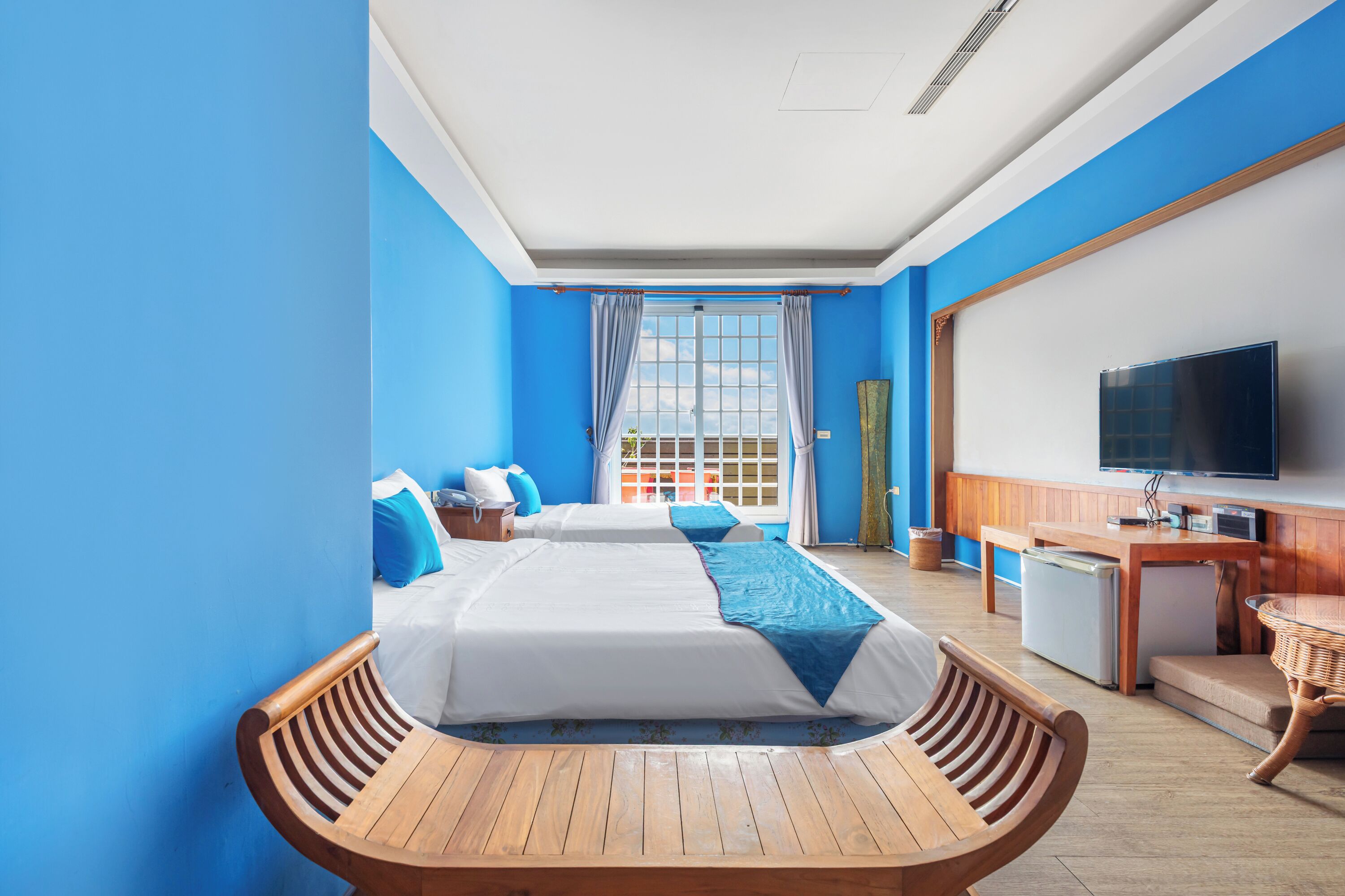 Sea View Quadruple Room with Bathtub | View from room