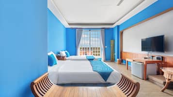 Sea View Quadruple Room with Bathtub | View from room