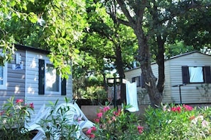 Mobile Home, 2 Bedrooms, Terrace (Olderstyle) | Terrace/patio