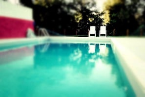 Seasonal outdoor pool