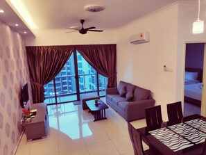 Superior Apartment, Multiple Beds | Living area - Atlantis Retreat (Malacca City)