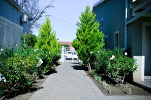 Fachada de la propiedad