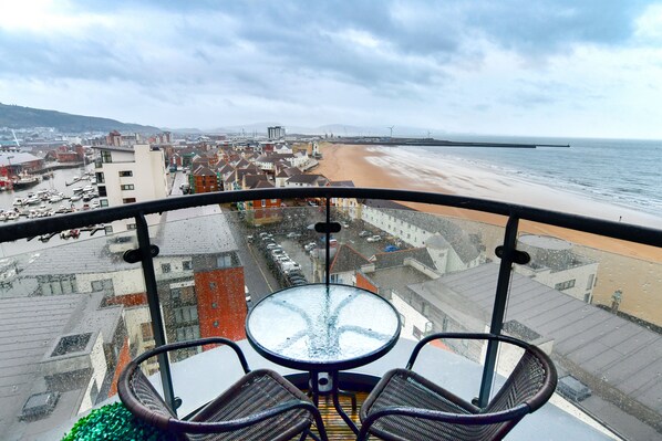 Vue depuis le balcon