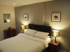 標準公寓, 1 張標準雙人床 | 高級寢具、獨特設計、獨特裝修、遮光窗簾/窗簾