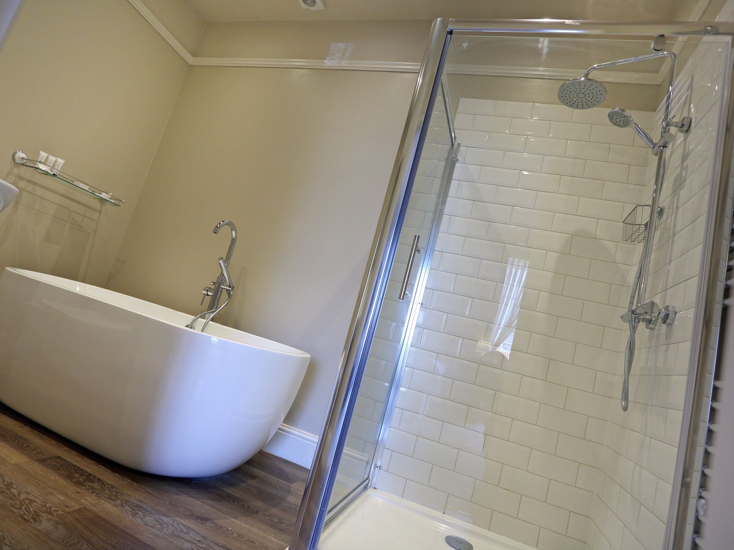 luxury double room, ensuite | bathroom