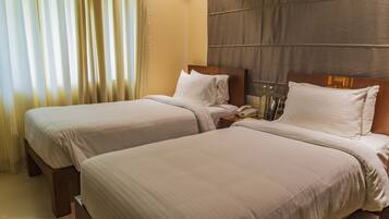 Garden View Twin Room | 1 soveværelse, premium-sengetøj, senge med madrasser af memory foam