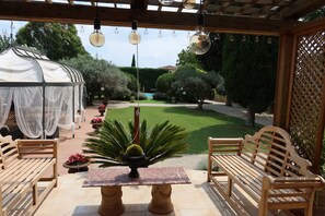 Chambre Deluxe double | Terrasse/patio