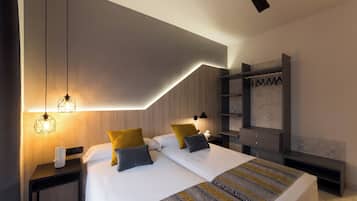 1 chambre, literie de qualité supérieure, couette en duvet d'oie