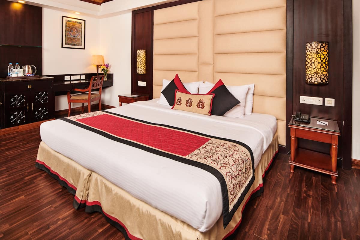 In-room safe, blackout drapes, iron/ironing board, WiFi