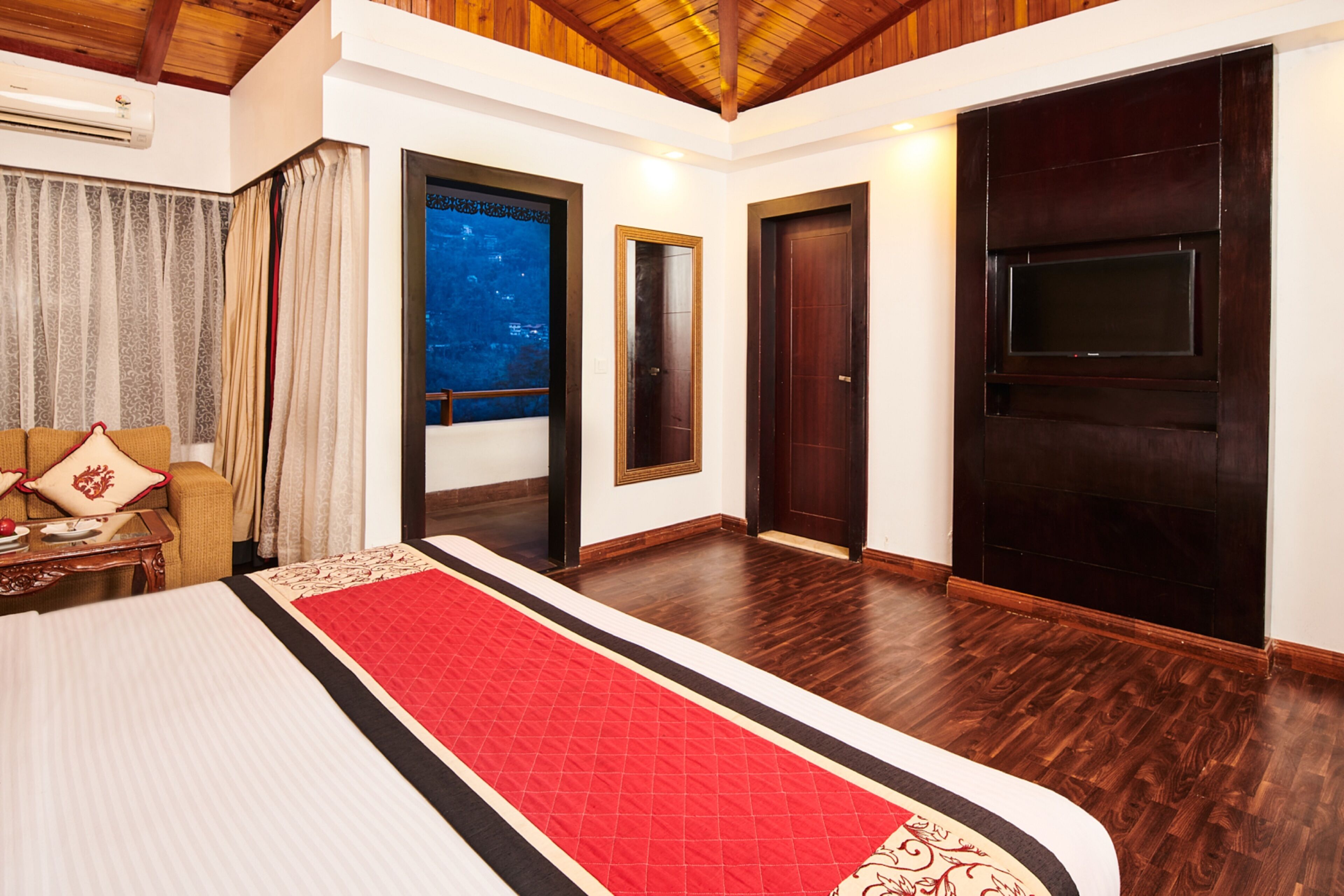 部屋からの景観