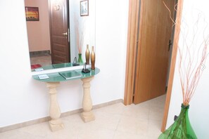 Interior entrance