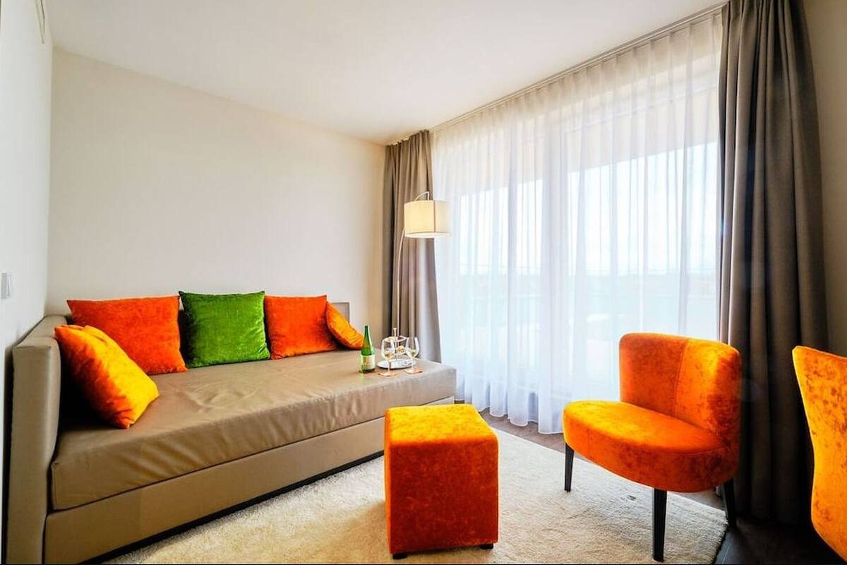 Suite | Sala de estar | Una televisión LCD