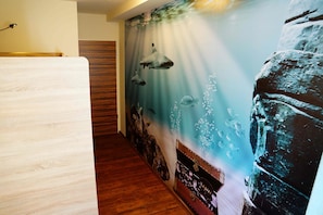 Double Room, Shared Bathroom (Blue Ocean)