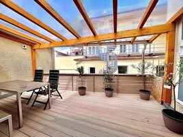 Terraza en la azotea