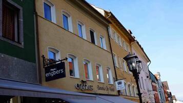 Fassade der Unterkunft
