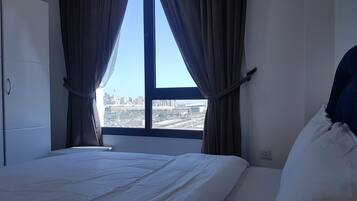 Soundproofing, iron/ironing board, free WiFi, bed sheets