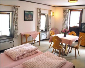 Double Room | Blackout curtains, cots/infant beds, free WiFi, bed sheets