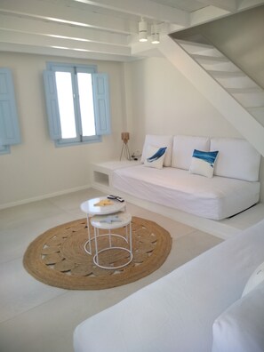 Casa ejecutiva, vistas al mar | Caja fuerte, cunas gratuitas, wifi gratis y ropa de cama