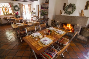 Breakfast, lunch, dinner served; local cuisine - Las Casitas del Arco Iris (Urubamba)