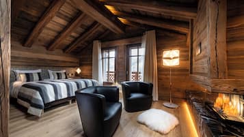 Suite junior (Mont-Blanc) | Ropa de cama de alta calidad y colchones con acolchado adicional