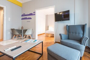 City Apartment | Living area - Athens Boutique Apartment  by Cloudkeys (Athens)