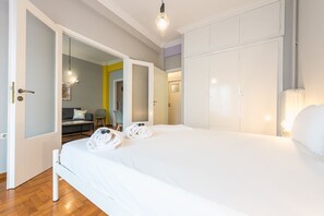 City-Apartment | Bettwäsche aus ägyptischer Baumwolle, hochwertige Bettwaren