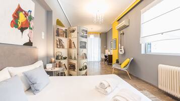 Family Apartment, 2 Bedrooms | 2 bedrooms, Egyptian cotton sheets, premium bedding