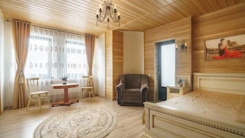 Chambre Double Deluxe | Bureau, rideaux occultants, chambres insonorisées, Wi-Fi gratuit