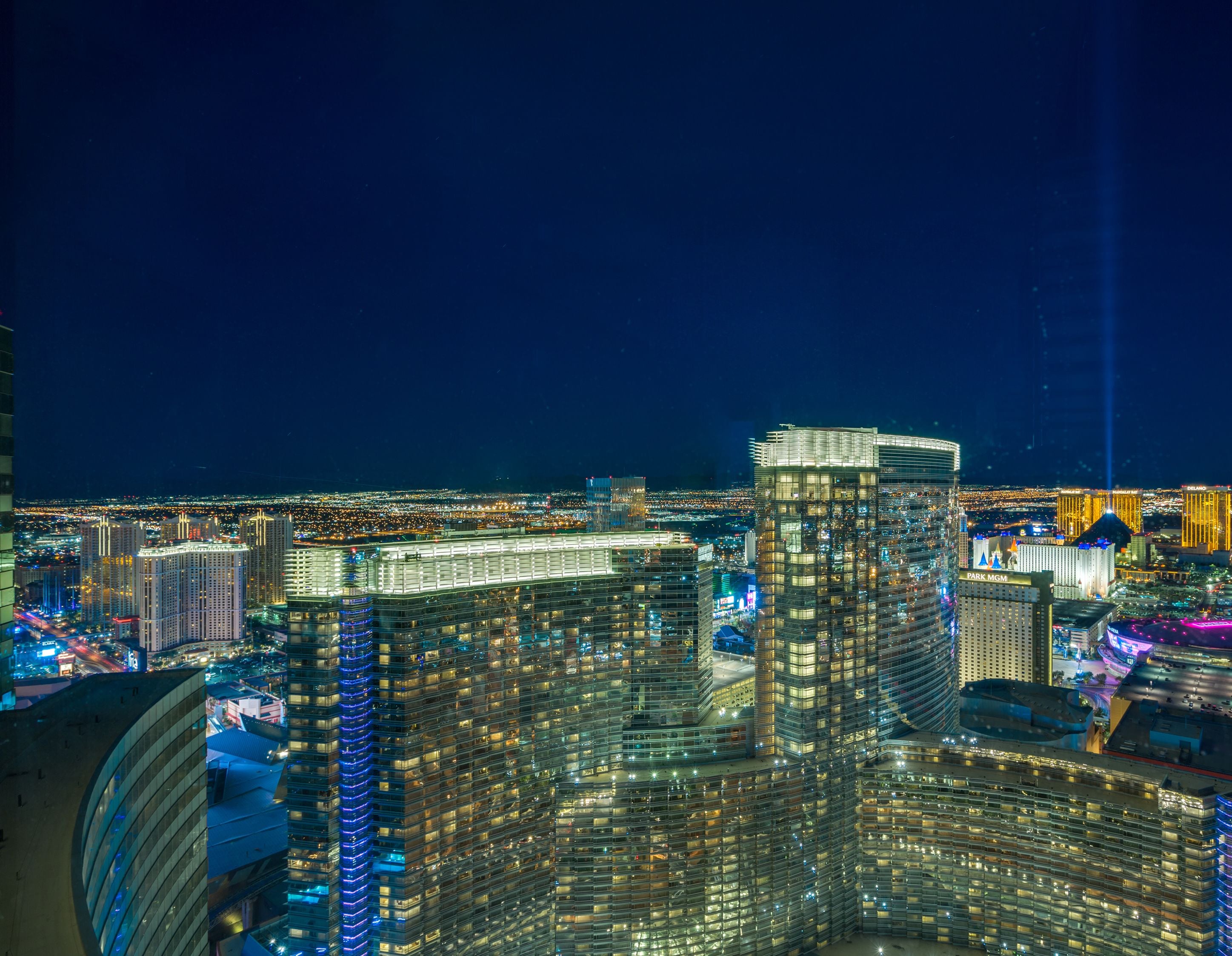 highest penthouse suite in vegas (2br) - 55th floor | view from room