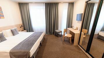 1 habitación y ropa de cama hipoalergénica