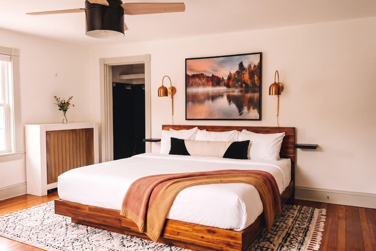 Chambre Deluxe | Literie de qualité, lit avec matelas en mousse à mémoire