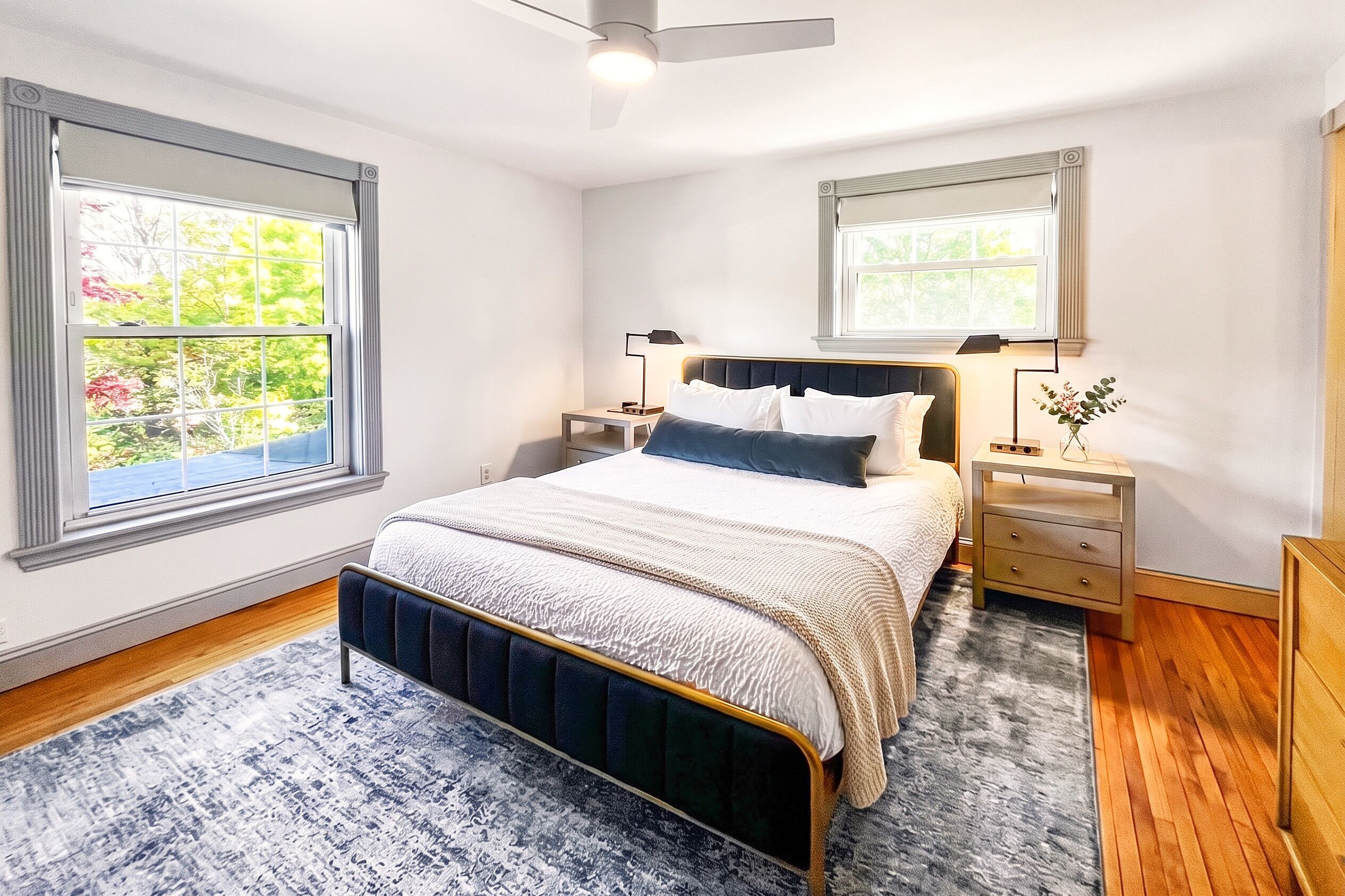 Pemi Suite | Premium bedding, memory foam beds, individually decorated