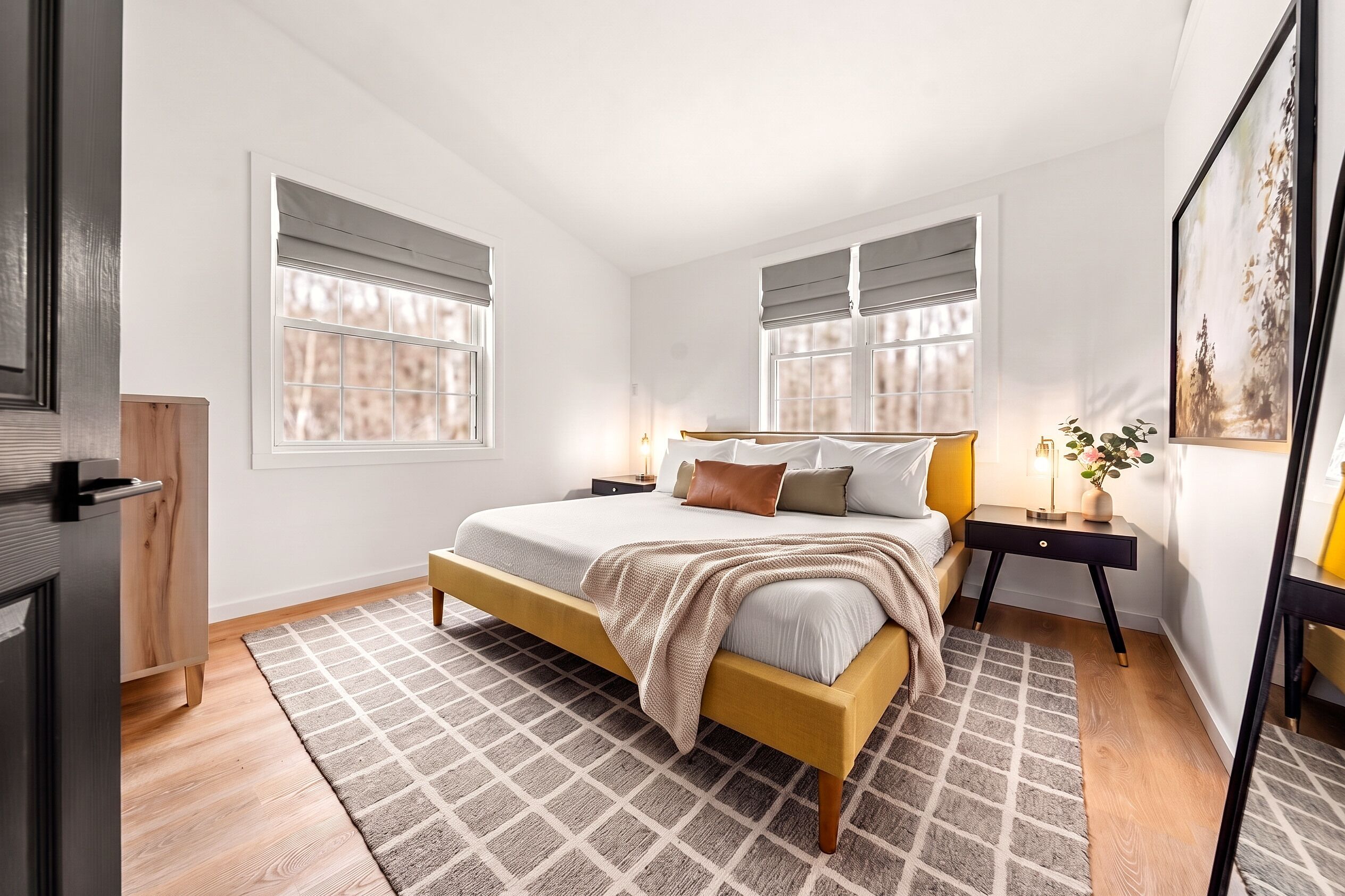 Artist Bluff Suite | Premium bedding, memory foam beds, individually decorated