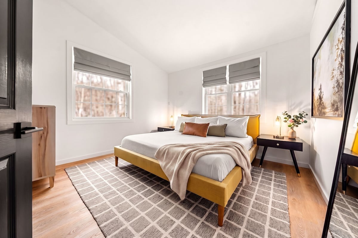 Suite Deluxe | Literie de qualité, lit avec matelas en mousse à mémoire