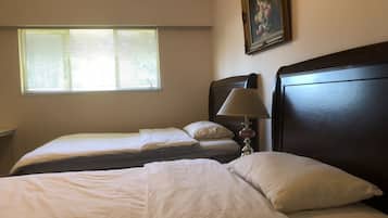 Standard Double Room, 2 Double Beds, Garden View | Desk, iron/ironing board, free WiFi, bed sheets