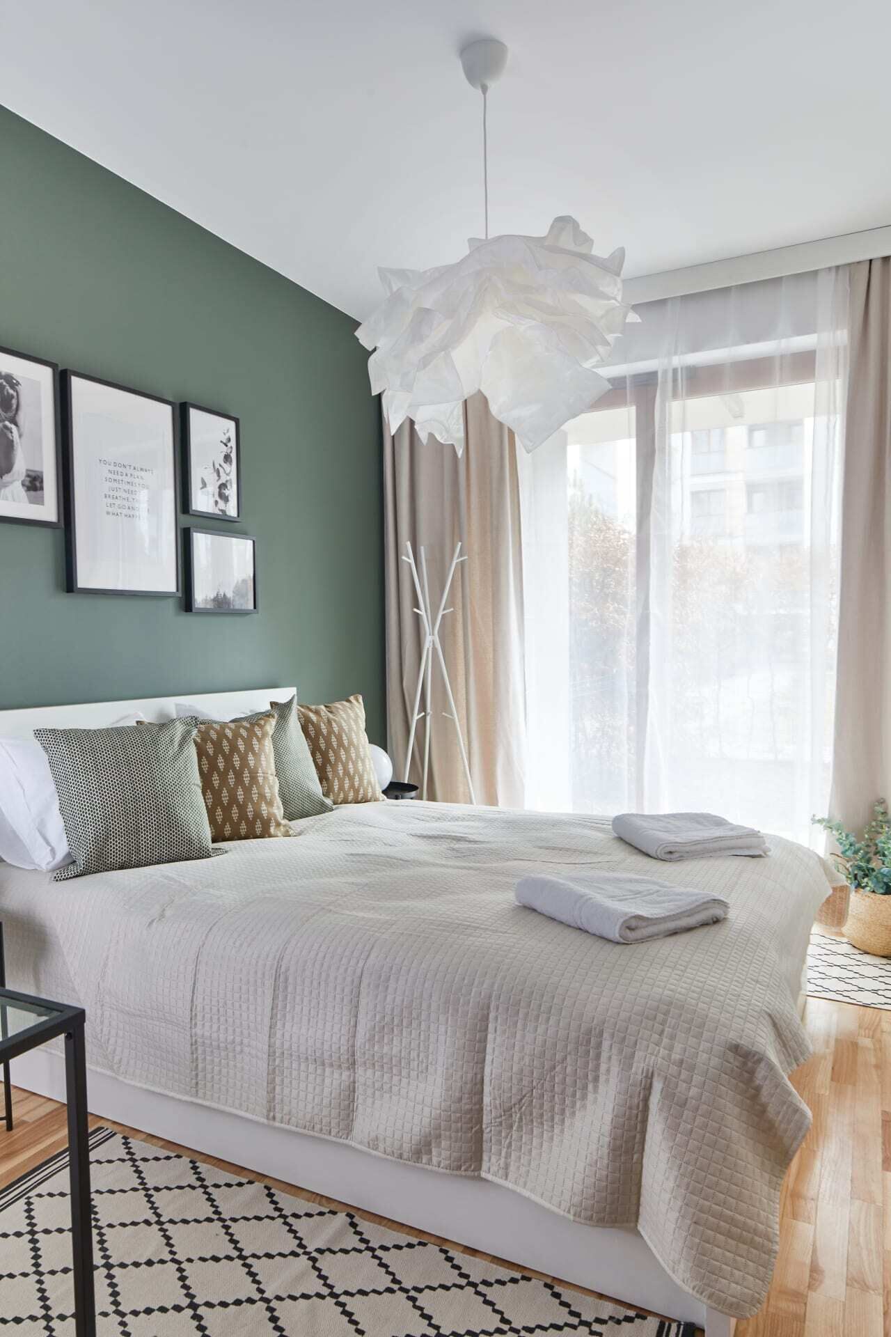 舒適公寓, 1 張特大雙人床及 1 張梳化床 | 1 間睡房、防敏寢具、獨特設計、獨特裝修