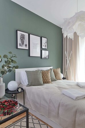 Comfort-Apartment, 1 King-Bett und Schlafsofa