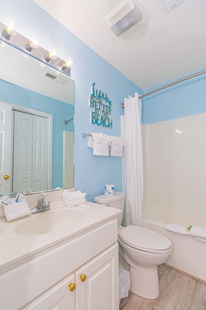 Bathroom - Sea Pond Villa Unit 3 (North Myrtle Beach)