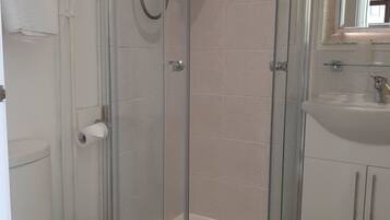 Room 9, Double, 2nd Floor | Bathroom shower