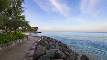 Private beach nearby
