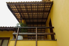 Blick vom Balkon