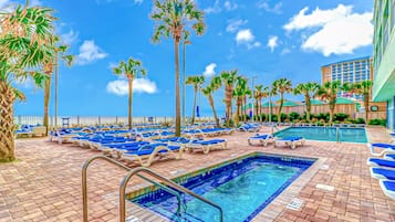 Indoor pool, outdoor pool