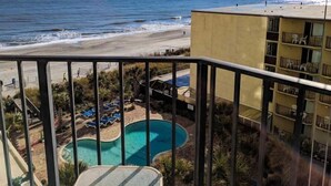 Condo, vue sur l’océan | Balcon